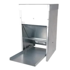 Mangeoire en acier galvanisé anti nuisible de 16 kg