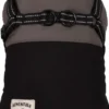 Manteau pour chien coloris noir avec harnais et sangle réfléchissante Bobby Tour - Taille 42L