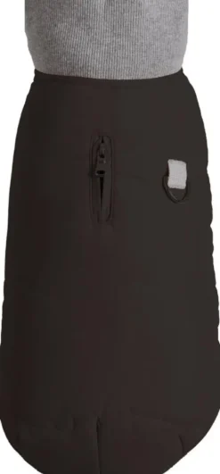 Manteau pour chien coloris noir Bobby Contraste - Taille 25XS