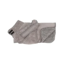 Manteau ultra absorbant pour chien coloris gris Scruffs Noodle - Taille S