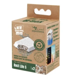 Masses filtrantes pour aquarium coloris blanc Aquatlantis B-Box bact life support bactérien - Taille S x 2