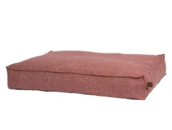 Matelas pour chien coloris orange Fantail Eco Stargaze Fire Brick - 120 x 90 cm