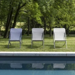 Maxi Transat Colorblock Batyline® Terre tube Lafuma Mobilier - 62 x 83 x 94 cm