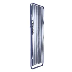 Maxi transat colorblock rayure indigo Lafuma coloris bleu en polyester - 62 x83 x 91 cm