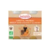 Menu du jour carotte pruneau et bœuf Babybio 2 x 200 g