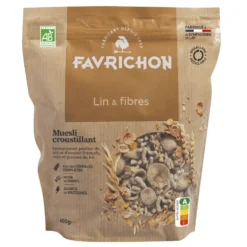 Müesli bien-être lin et fibres 400g