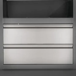 Meuble encastrable pour plancha coloris gris Napoleon