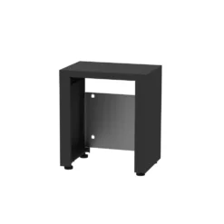 Meuble frigo noir Le Marquier - L 80 x P 55 cm