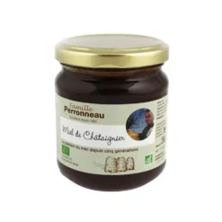 Miel de châtaigner bio en pot de 250 g