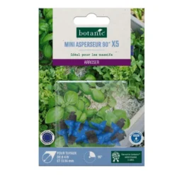 5 mini asperseurs 90° botanic® - Arrosage goutte à goutte