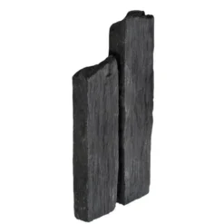 Mini piquet en béton teinté aspect ardoise anthracite Hairie Grandon - H 33/28/25 cm