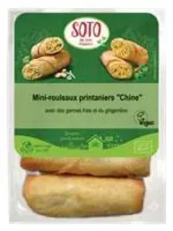 Mini rouleaux printaniers bio Chine Soto - 200 g