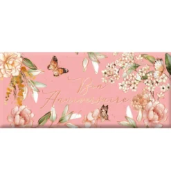 Mini tablette chocolat lait « Bon Anniversaire » Art Grafik - 30 g