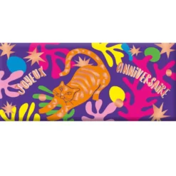 Mini tablette chocolat lait « Joyeux Anniversaire » Art Grafik - 30 g