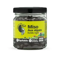 Miso algues pasteurisé Kombu royal bio La compagnie du riz - 200 g