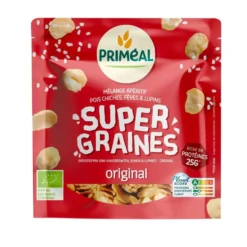Mélange apéritif bio Priméal Super graines original - 100 g