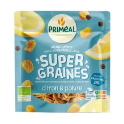 Mélange de graines bio citron poivre Priméal Super Graines - 70 g
