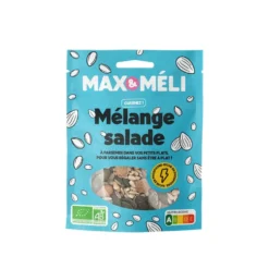 Mélange de graines et amandes bio pour salade Max&Méli - 125 g