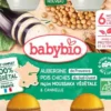 Moussaka végétale aubergines de Provence pois chiches tomate Baby Bio - 2 x 200 g
