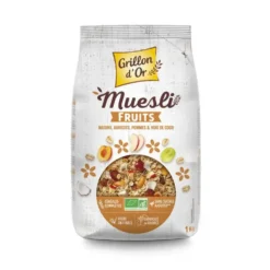 Muesli familial aux fruits bio GRILLON D'OR