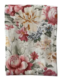 Nappe en coton à motif fleuri multicolore Enora - 150 x 250 cm
