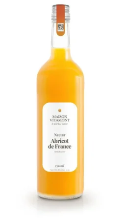 Nectar abricot de France bio Vitamont – 75 cl