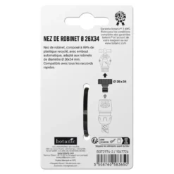 Nez de robinet botanic® - Ø 26 x 24 mm