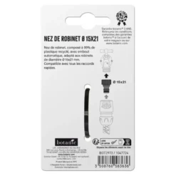 Nez de robinet botanic® - Ø 15 x 21 mm
