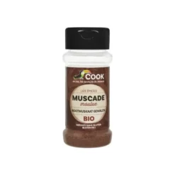 Noix de muscade en poudre bio en pot de 35 g