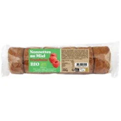 Nonnettes aux framboises bio Apidis 200gr