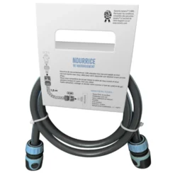 Nourrice de raccordement botanic® - Tuyau Ø 12,5 mm 4 couches anti-torsion - L 1,5 m