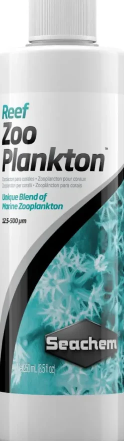 Nourriture marine liquide pour coraux, Reef Zooplankton - SEACHEM - 250ml