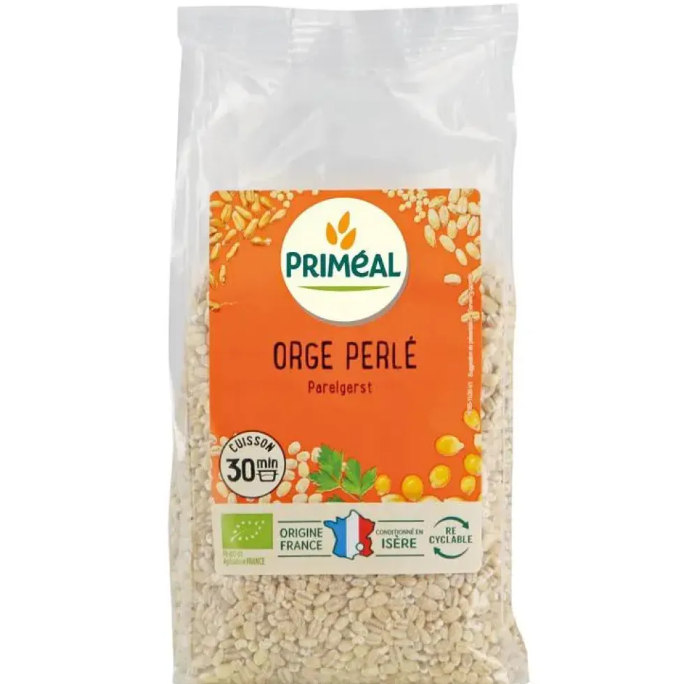 Orge perle bio en sachet de 500 g
