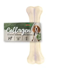 Os pour chien collagène pressé Bubimex - 13 cm