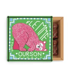 Ourson guimauve boite à mots tous doux Sophie M - 65 g