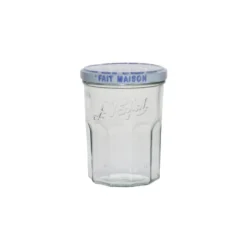 Pack de 6 confituriers 324 ml avec couvercle Ø 8,2 x H 9,5 cm