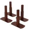 Pack de 4 pieds fix carrés pour arche