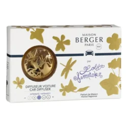 Pack diffusion pour voiture Lolita Lempicka coloris or satiné
