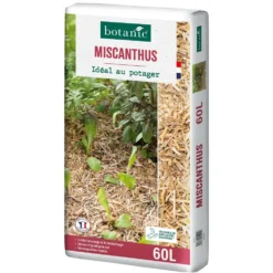 Paillage de miscanthus botanic® - 60 L