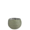 Panier cache-pot coloris vert en osier Jorck Mica Decorations - 15 x Ø 18 cm