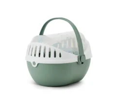 Panier de transport vert Elmo Savic modèle médium - 30,5 x 24,5 x 20,5 cm