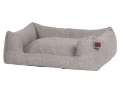 Panier pour chien coloris gris Fantail Eco Snooze Harbor Grey - 80 x 60 cm