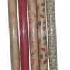 Papier cadeau multicolore kraft décoré en rouleau - 70 cm x 2 m