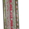 Papier cadeau multicolore traditionnel en rouleau - 70 cm x 2 m