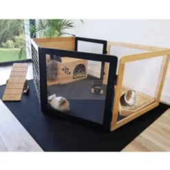 Parc pour lapin avec tapis de protection Hamiform Modul’Home