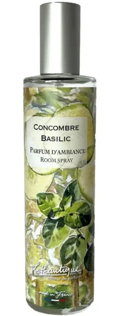Parfum d'ambiance Lothantique Jardin d'aquarelles Concombre Basilic – 100 ml