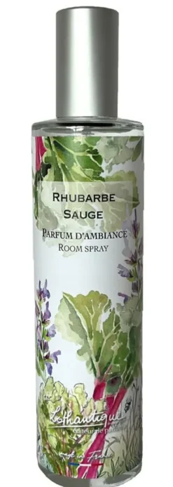 Parfum d'ambiance Lothantique Jardin d'aquarelles Rhubarbe Sauge – 100 ml