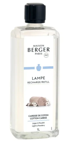 Parfum pour lampe Berger Caresse de coton - 1000 ml