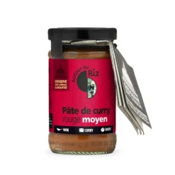 Pate de curry rouge bio - 100 gr