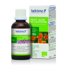 Pavot jaune de Californie extrait de plantes fraîches bio Ladrôme - 50 ml
